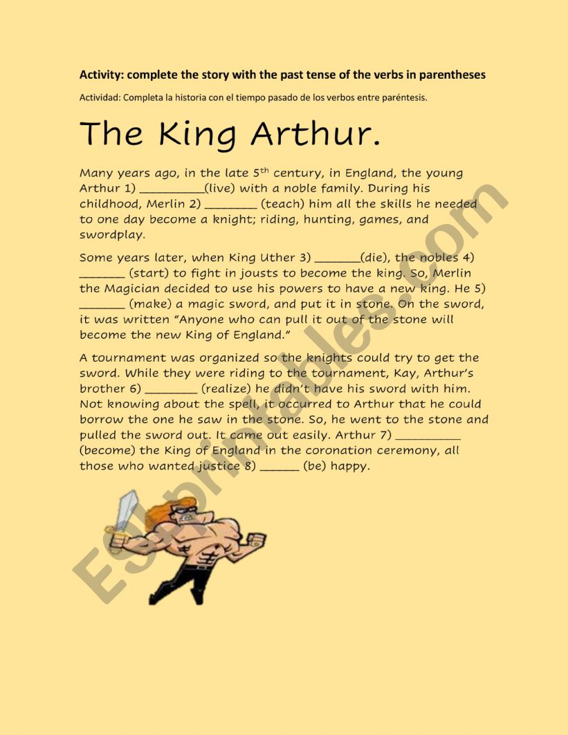The psat simple - the tale of King Arthur