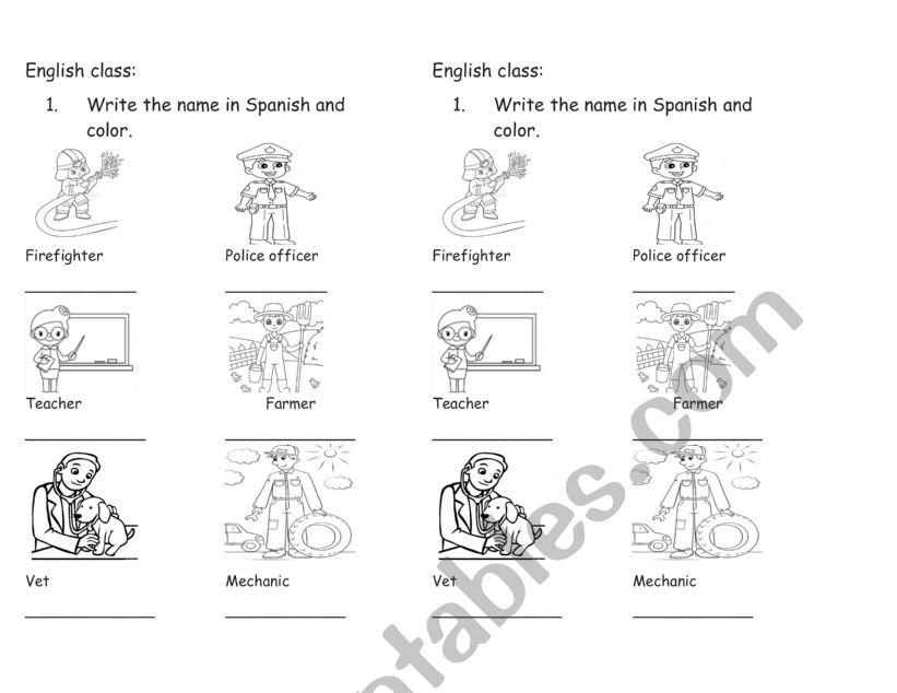 english worksheet