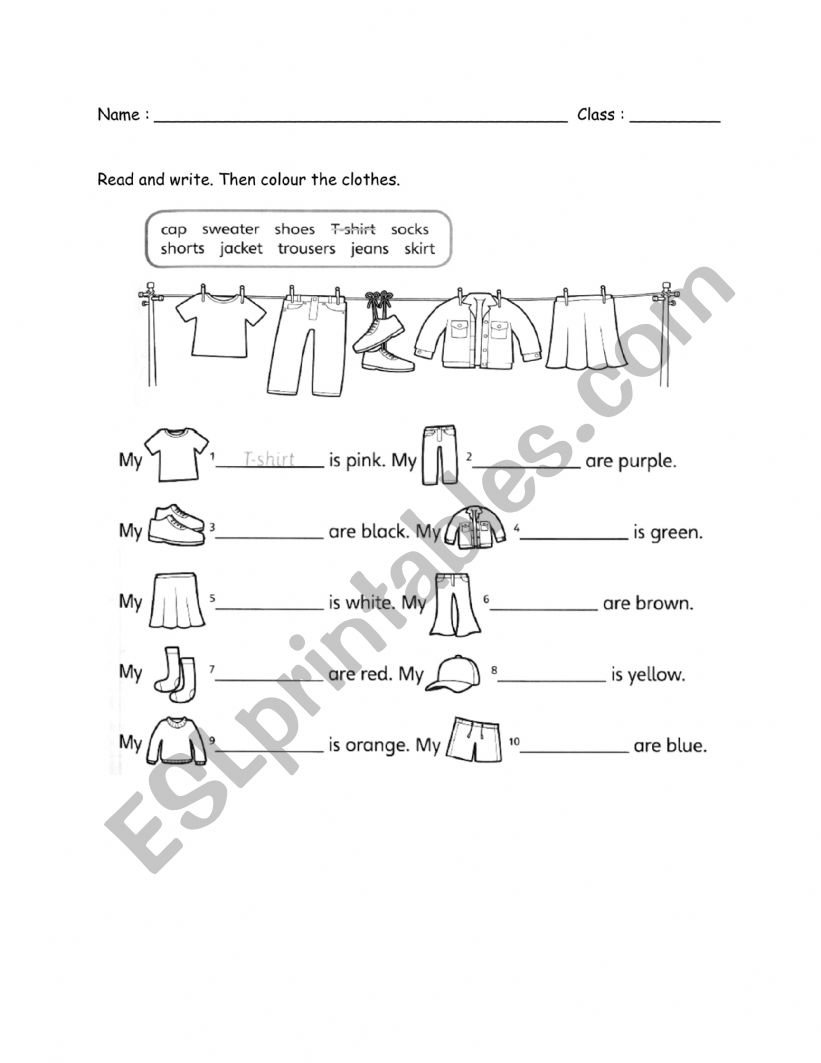 grammar worksheet