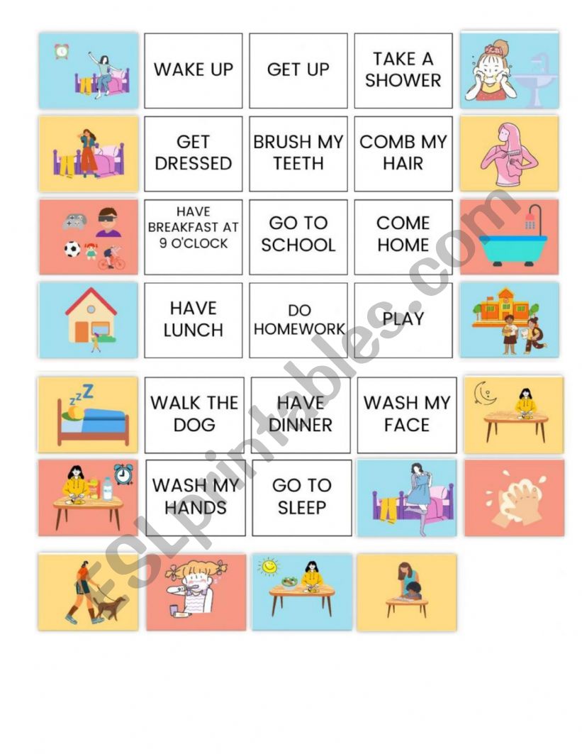 Present simple worksheet