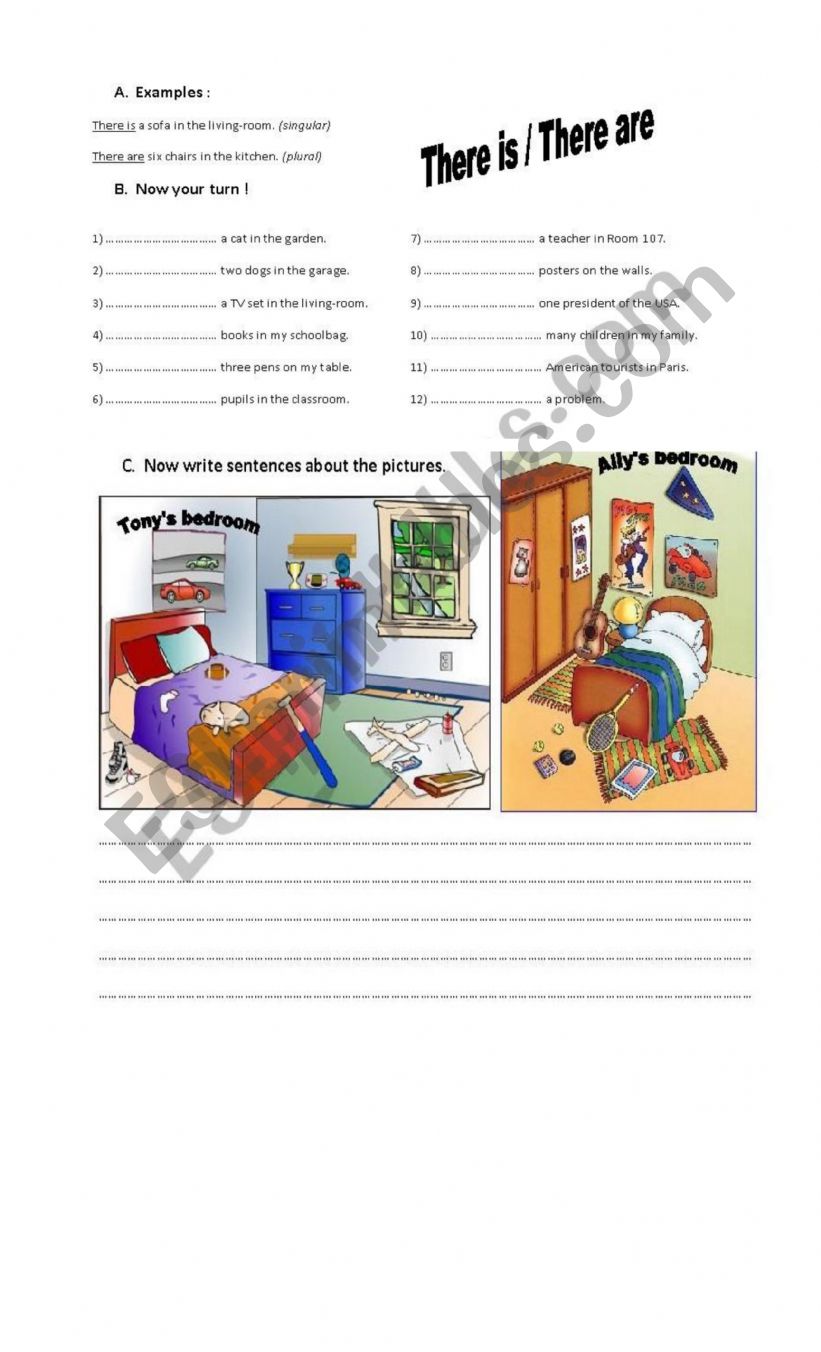 practice for 3er grade worksheet