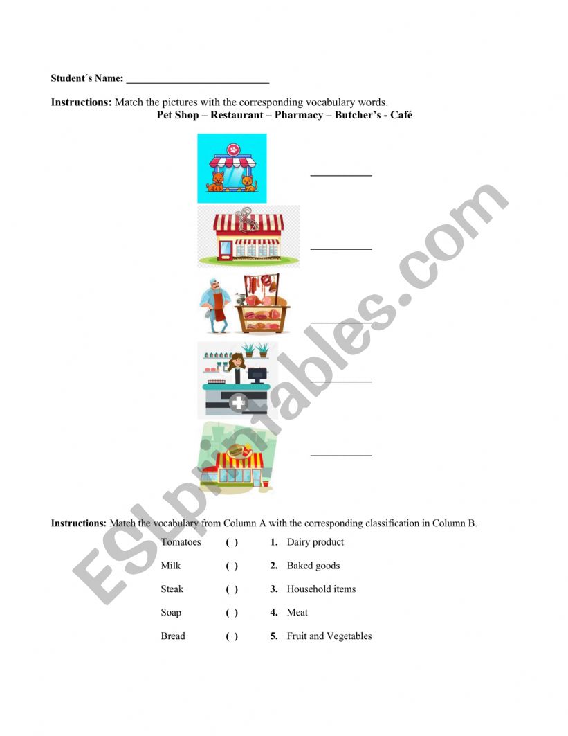 Exam Practice worksheet