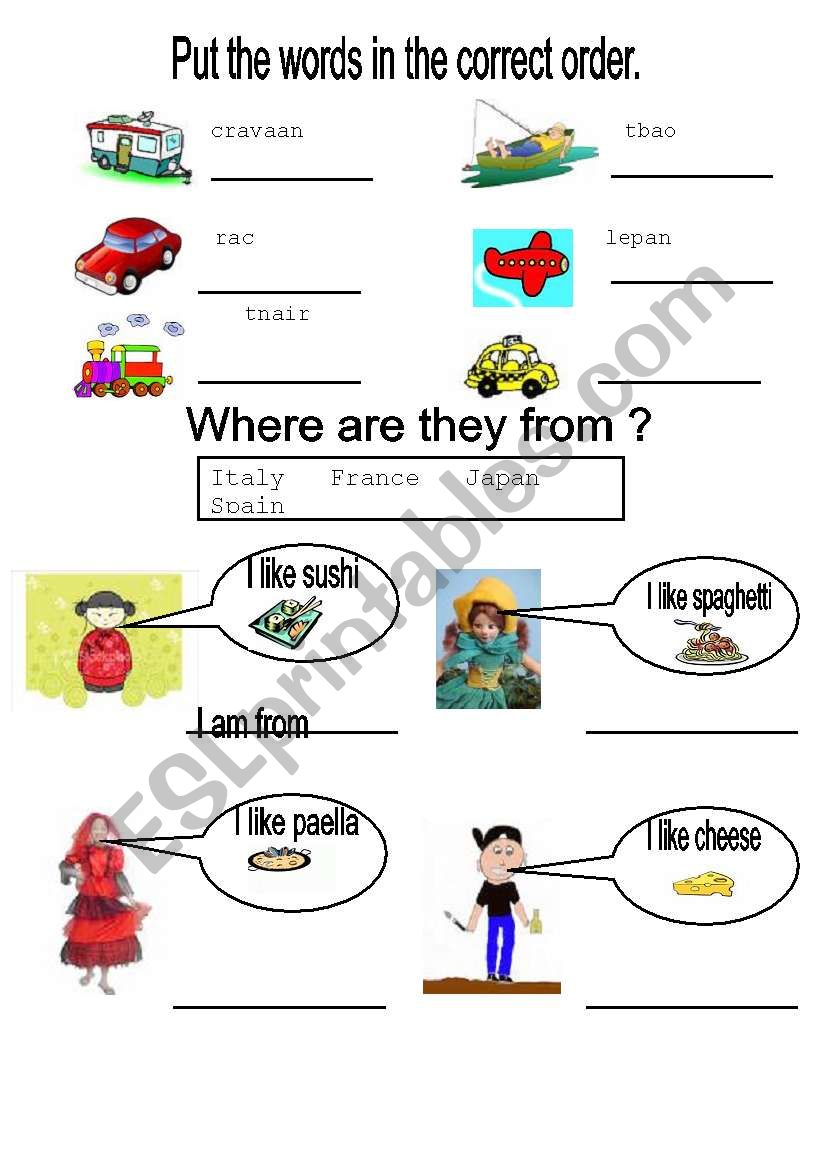 worksheet worksheet
