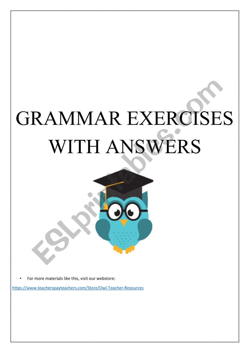 Grammar Exercises - Present Simple
