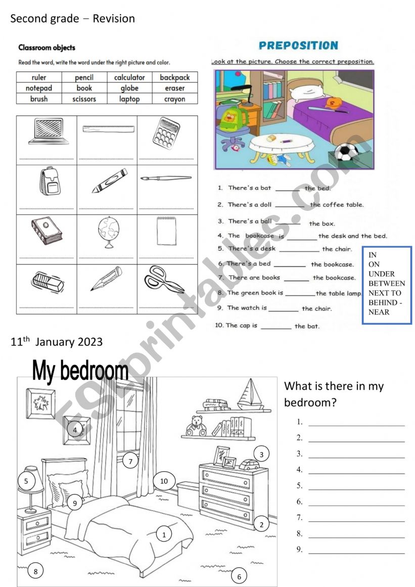 Module 3 Revision worksheet