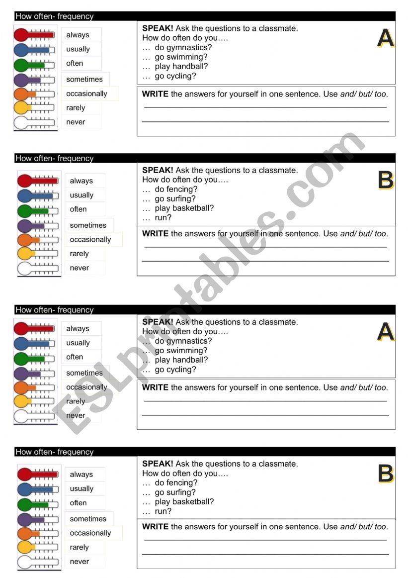 Pair work 