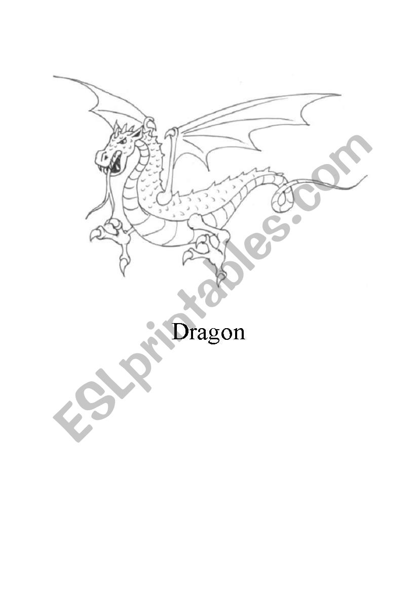 Dragon worksheet