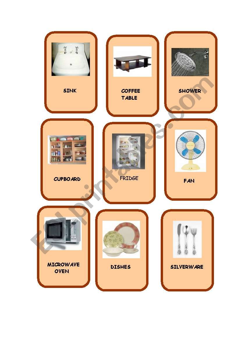 HOUSEHOLD APPLIANCES AND FURNITURE