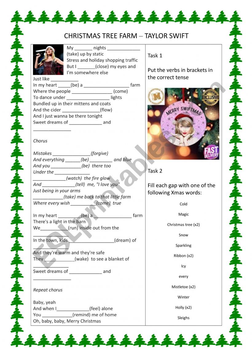 Taylor Swift - Christmas Tree Farm