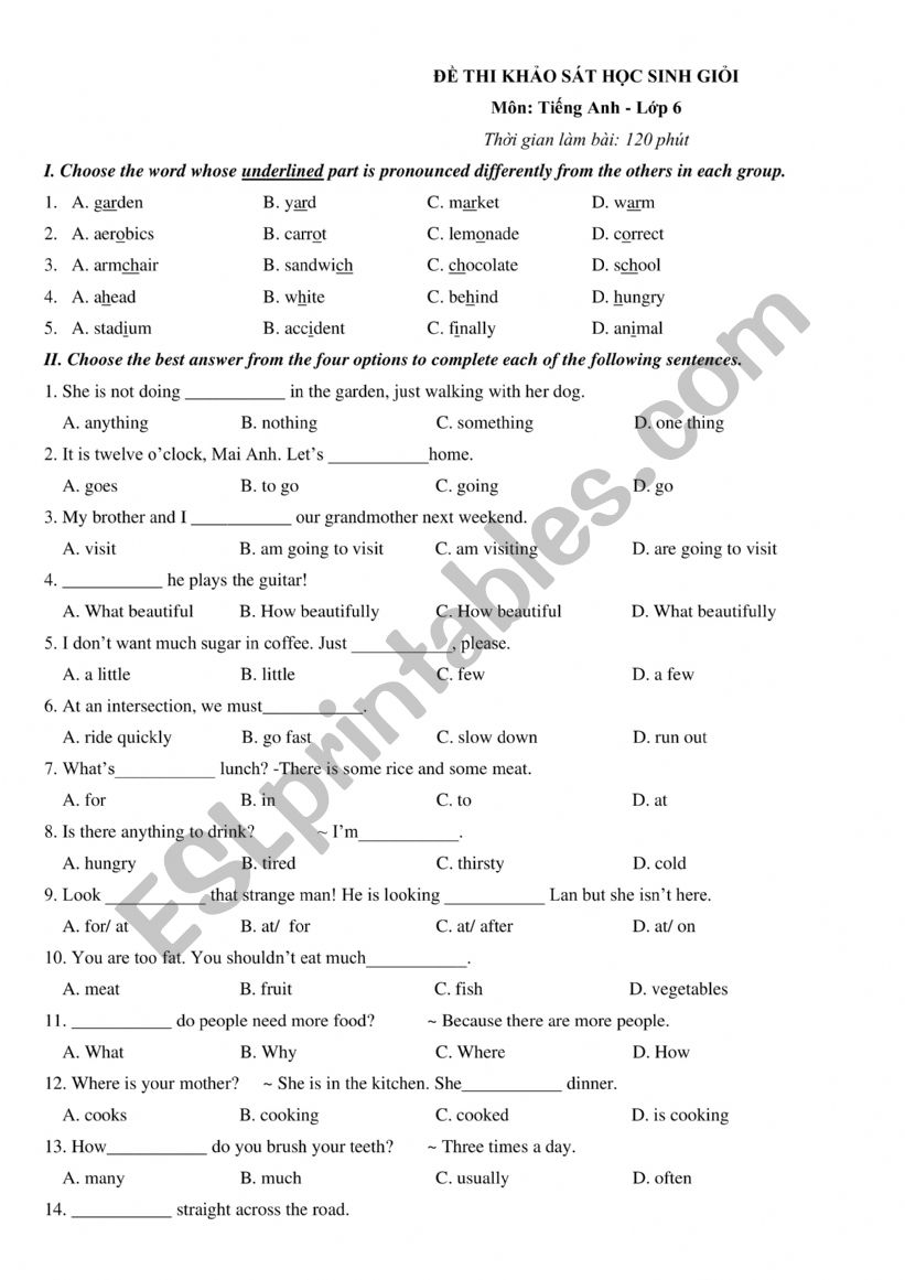 E6-revision worksheet