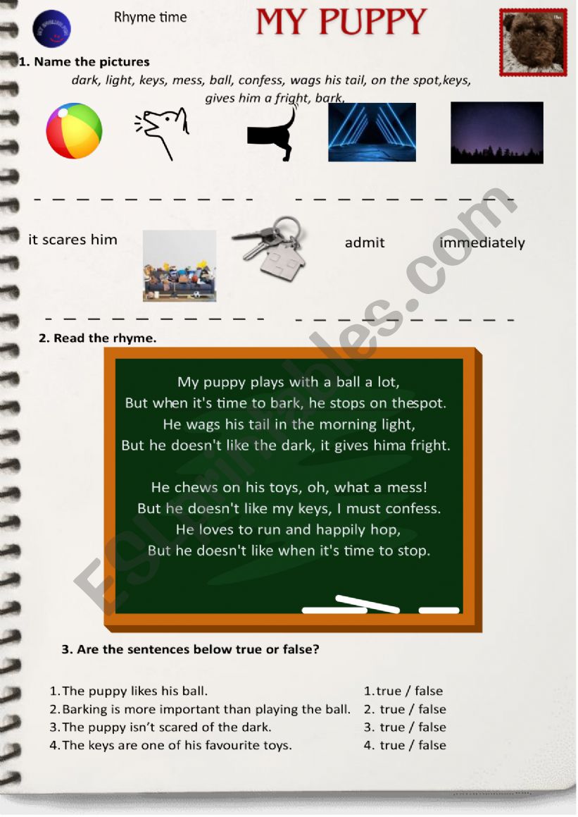 Rhyme time_Present Simple negative (3rperson singular) Rhyme time_Present Simple negative (3rperson singular)