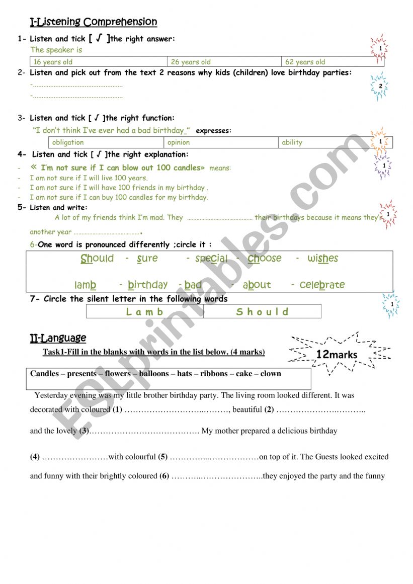 8th mid 2 worksheet