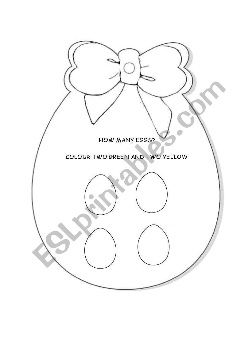 How many eggs? worksheet