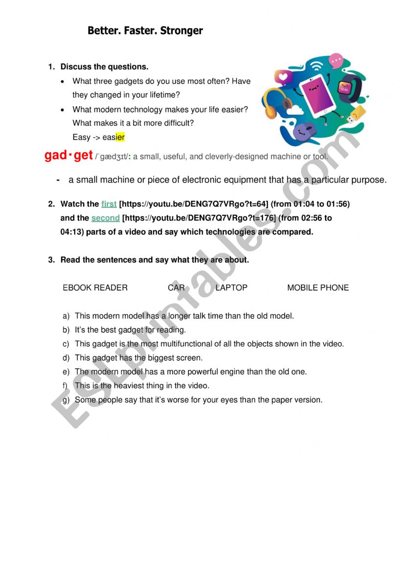 comparatives and superlatives worksheet