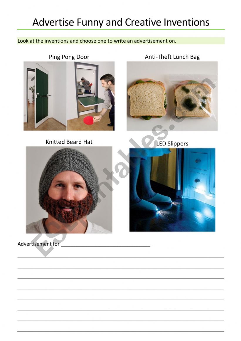 Advertise Funny and Creative Inventions