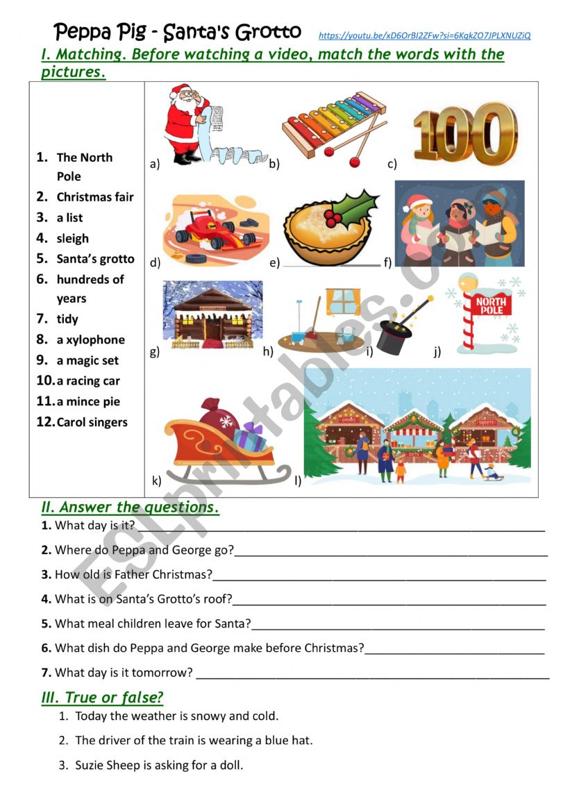 Peppa Pig and SantaÃ¯Â¿Â½s Grotto