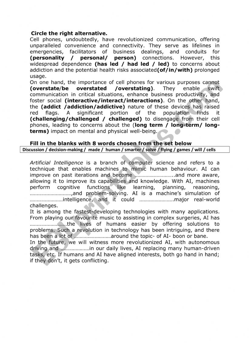 3rd form Module4 Consolidation