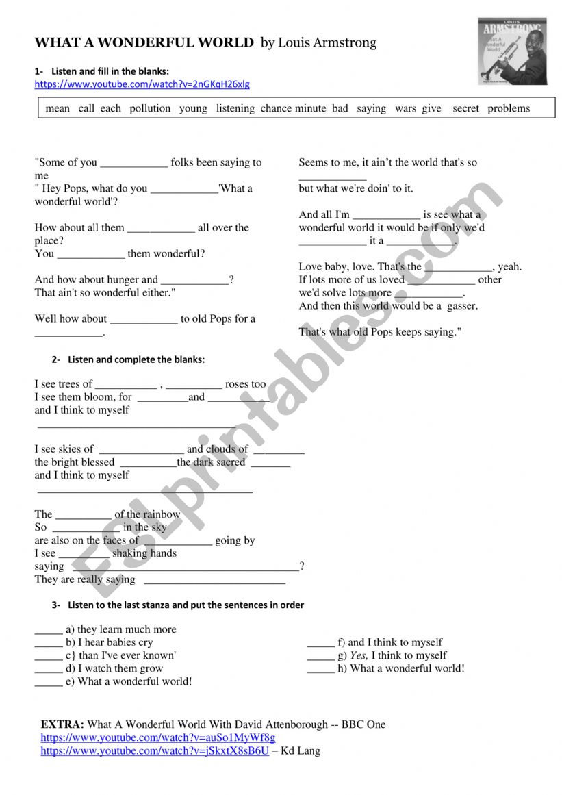 fill in the blanks worksheet
