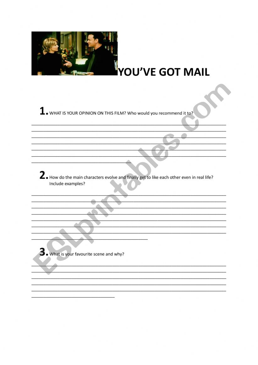 you�ve got mail movie short quiz
