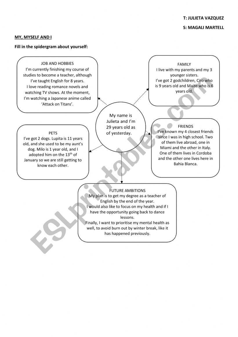 Writing Activity  worksheet