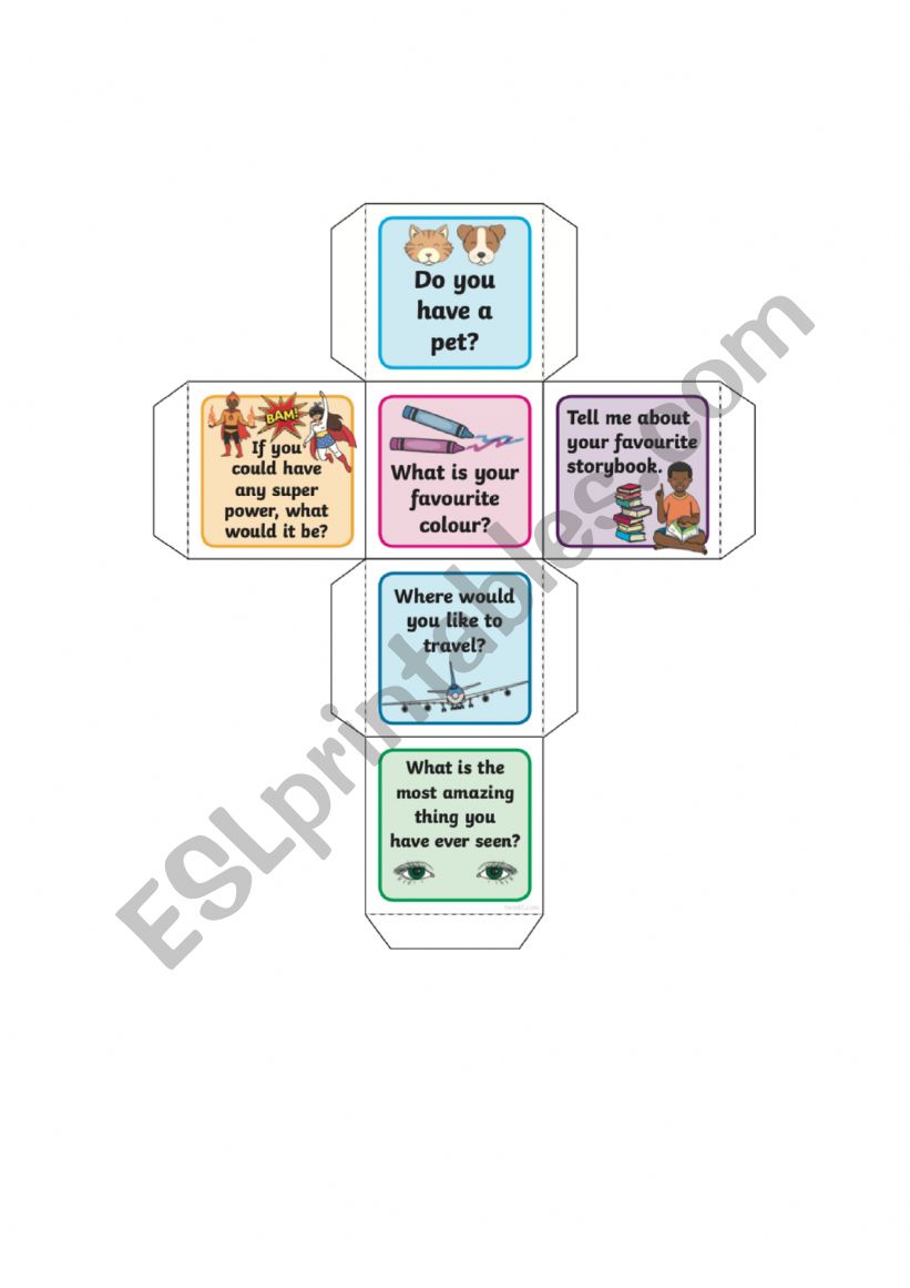 Conversation worksheet