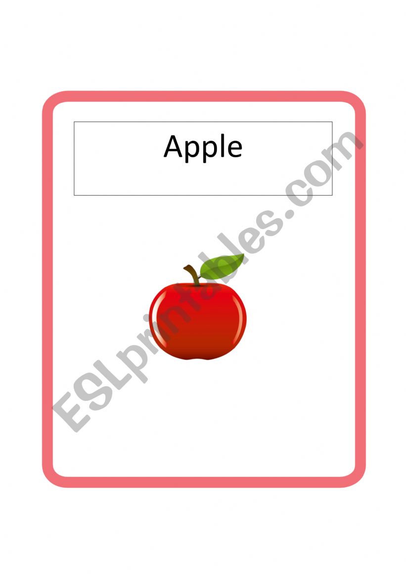 Flashcard 1-4 worksheet