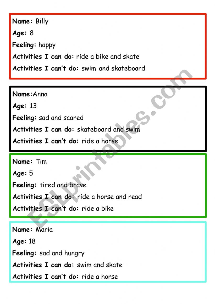 Fact File  worksheet