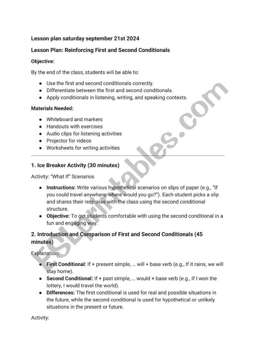 Indiorect questioons class worksheet