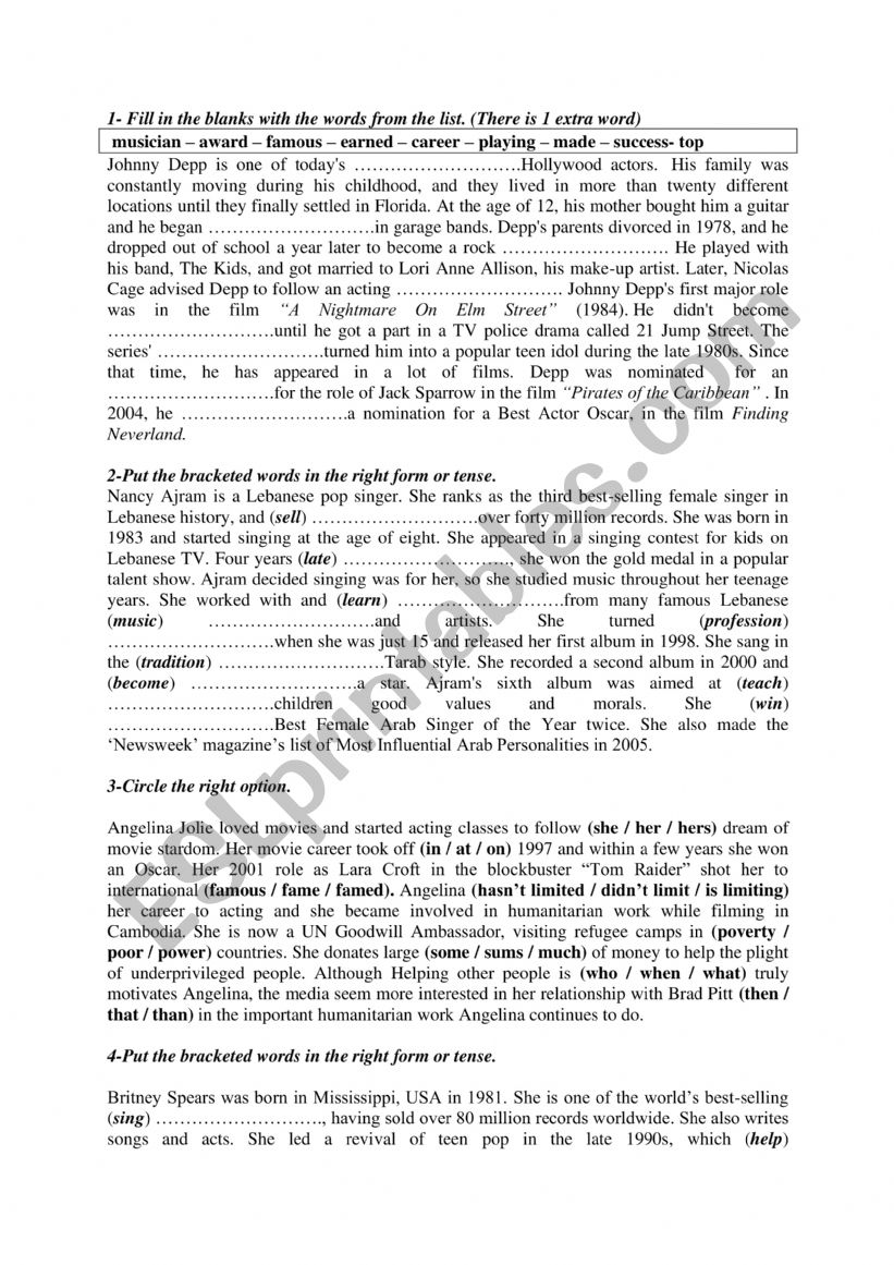 1 Form consolidation lesson 3 part 1