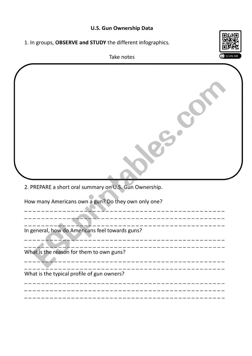 U.S. Gun Ownership Data worksheet