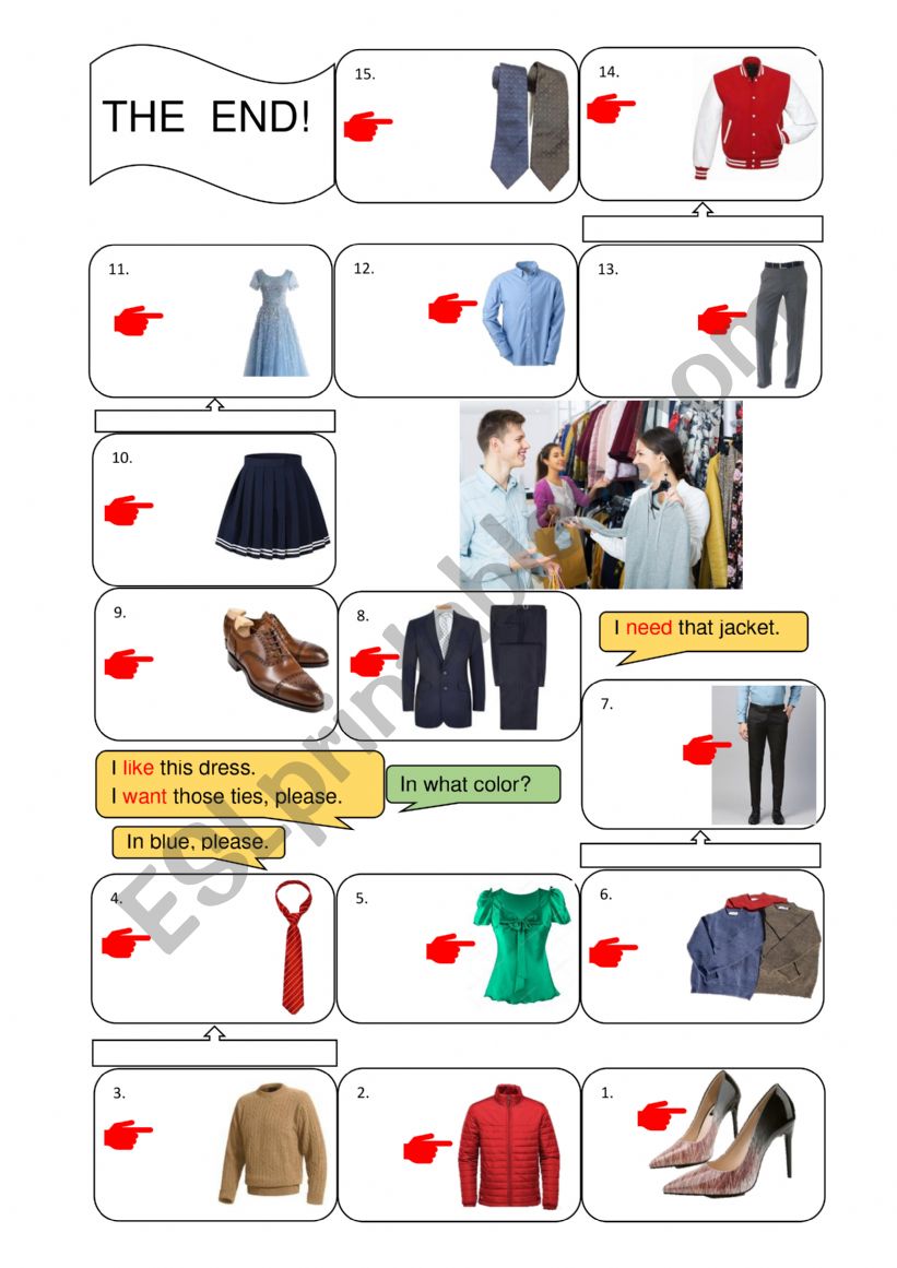 Demonstrative adjectives worksheet