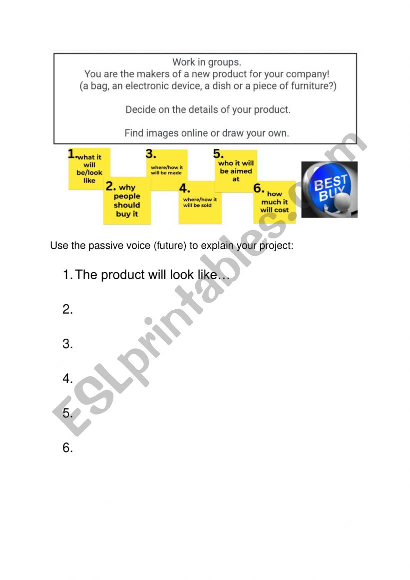Business Project - Passive voice activity