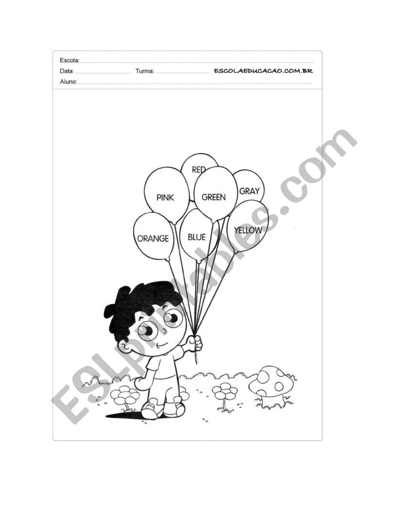color worksheet