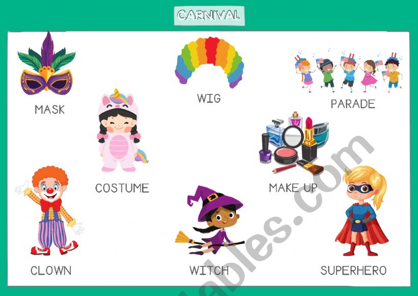 Carnival worksheet