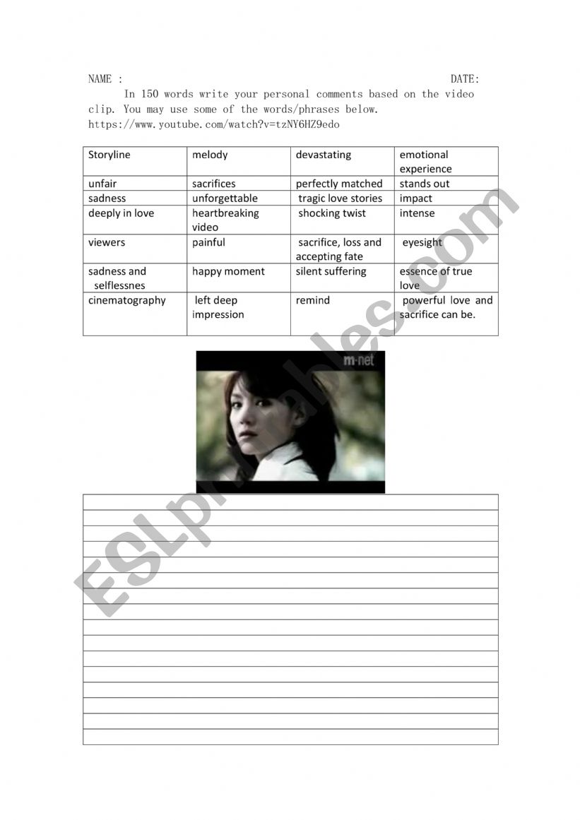 DEVELOPING WRITING SKILLS VIDEO CLIP REVIEW