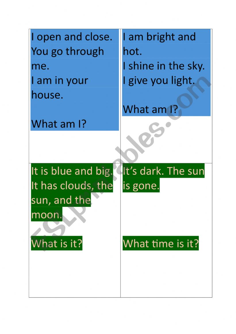 Lantern Festival -Solve the riddles