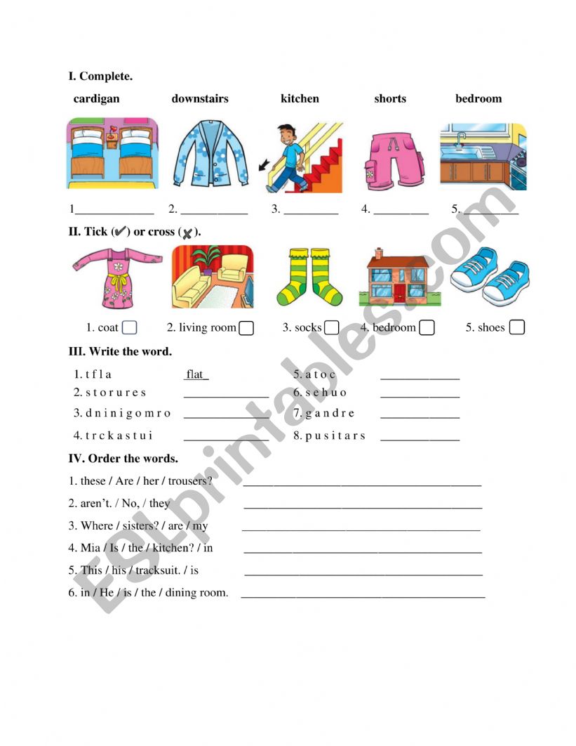 FF1 UNIT 9,10 worksheet
