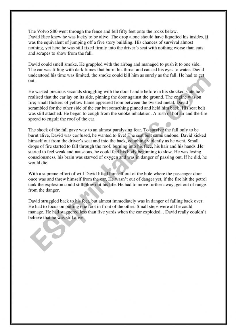 term 3 1st year reading comprehension