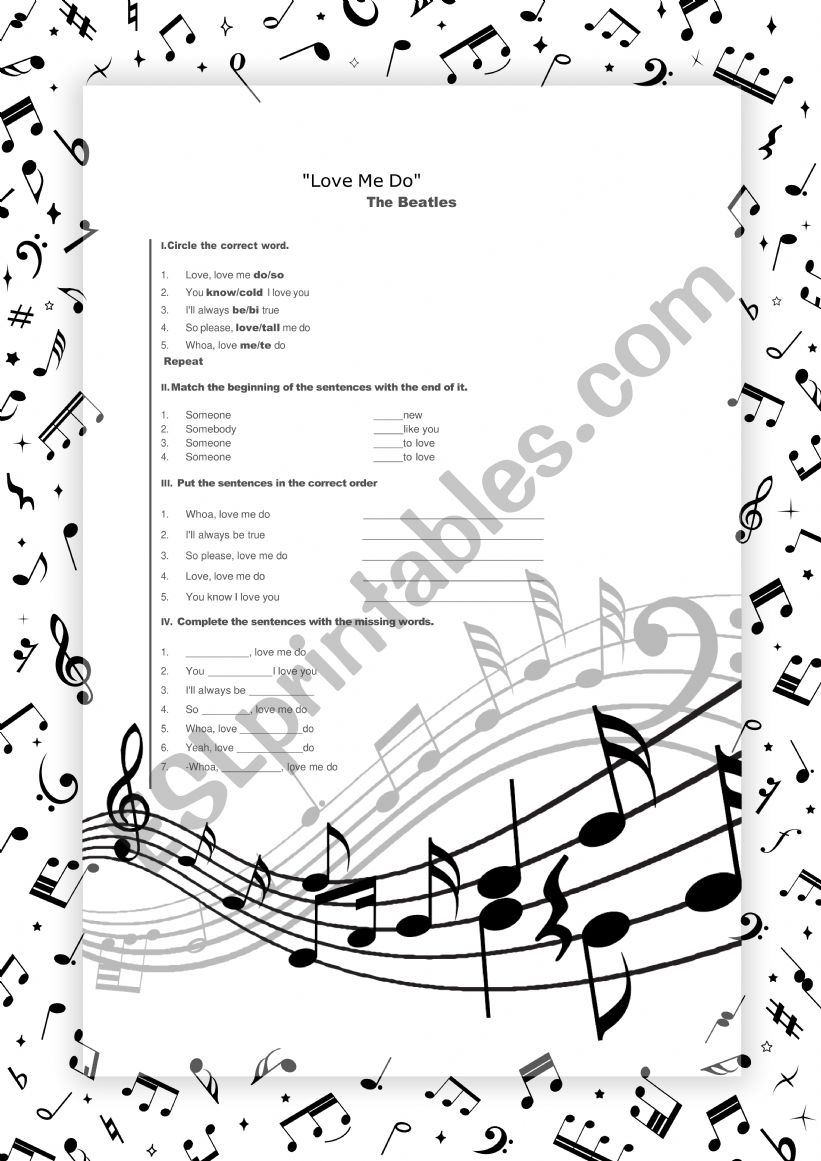 Love me do - The Beatles - 7th grade Chile