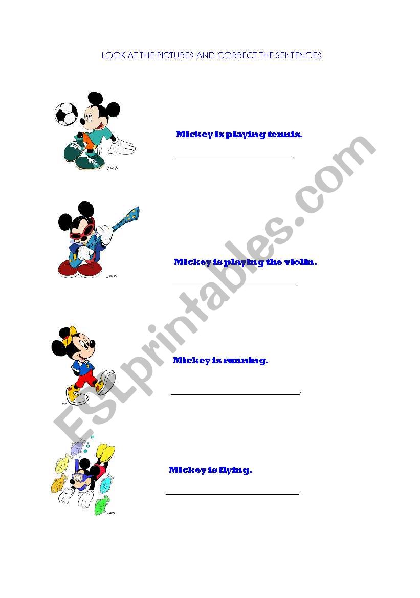 ACTIONS worksheet