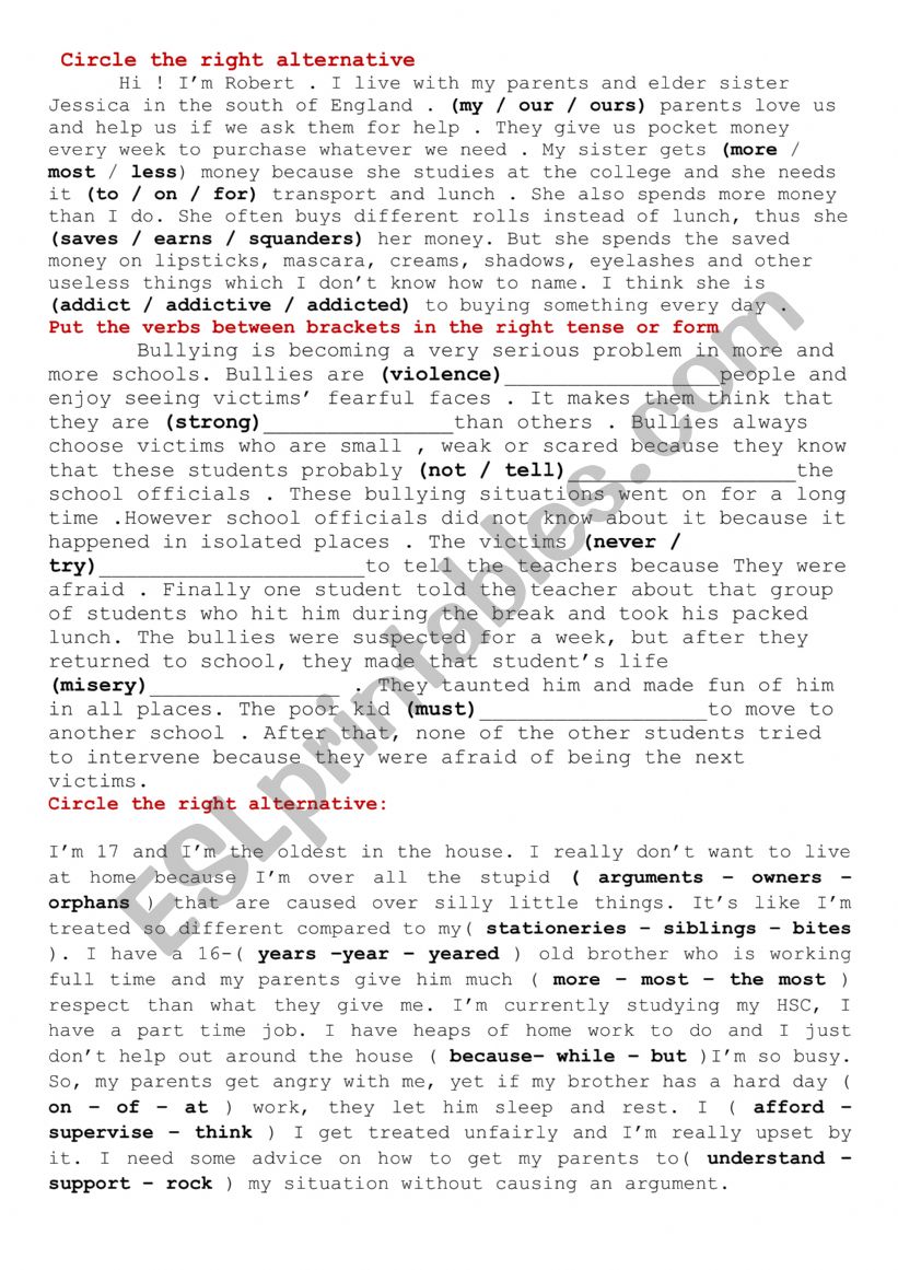 review term 1 worksheet