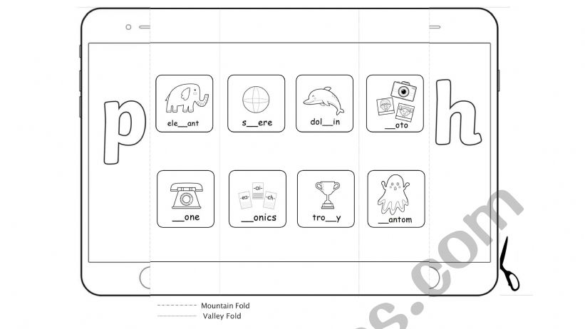 Ph phone craft worksheet