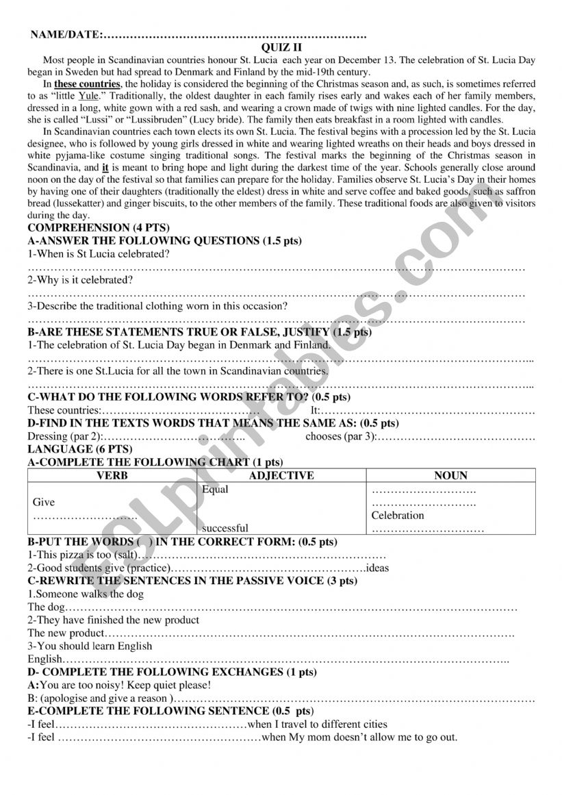 Quiz 2 worksheet