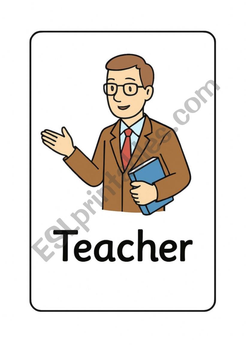 Classroom objects - Large size