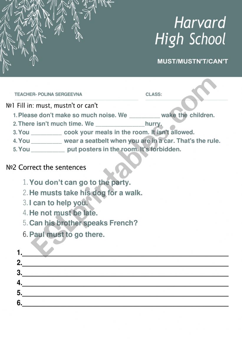 modal verbs practice worksheet