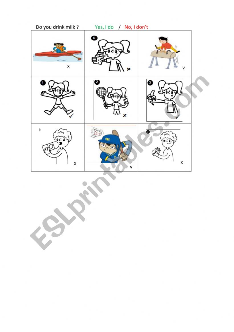 Present simple questions  worksheet