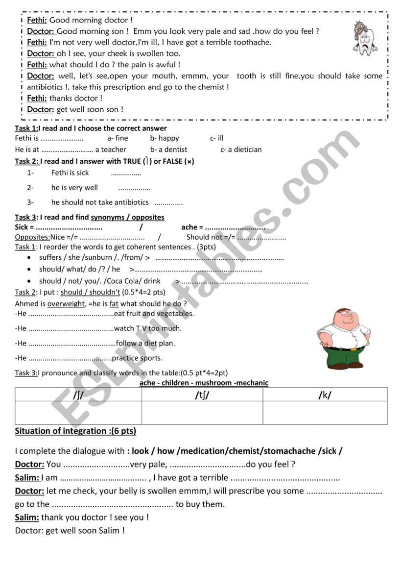 how do you feel  worksheet