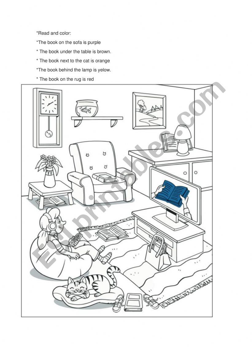 Prepositions worksheet