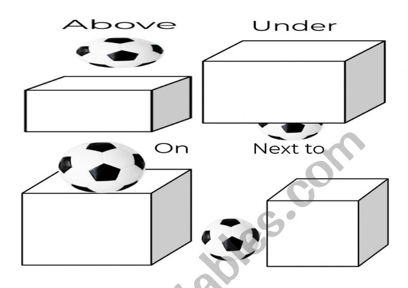 PREPOSITIONS worksheet