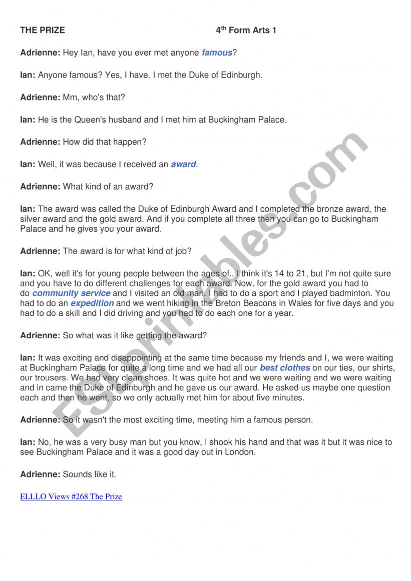 REVIEW worksheet